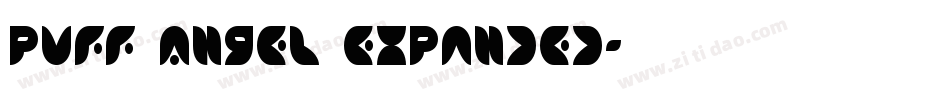 Puff Angel Expanded字体转换
